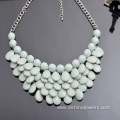 Statement Bubble Necklace Beads Necklace With Earring Set